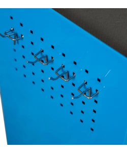 CASSETTIERA PORTA ATTREZZI EASY SYSTEM IN METALLO CON RUOTE E CASSETTIERA MOVIBILE, 61,6X33X108,2 CM